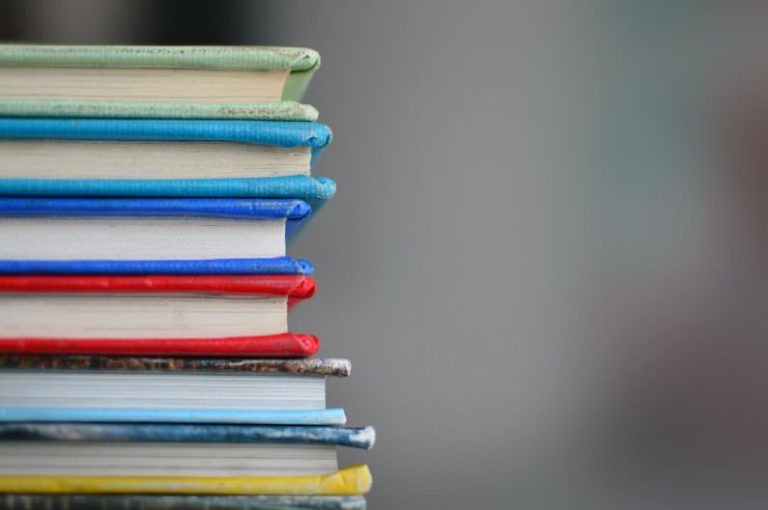 Children Books - shallow focus photography of books