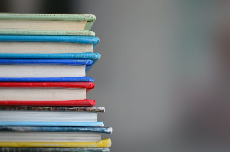 Children Books - shallow focus photography of books