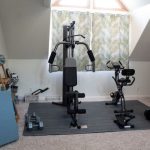 Home Gym - black and gray exercise equipment