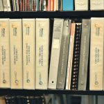 Classic Novels - a book shelf filled with lots of books