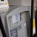 Inflation Impact - a close up of a gas pump at a gas station
