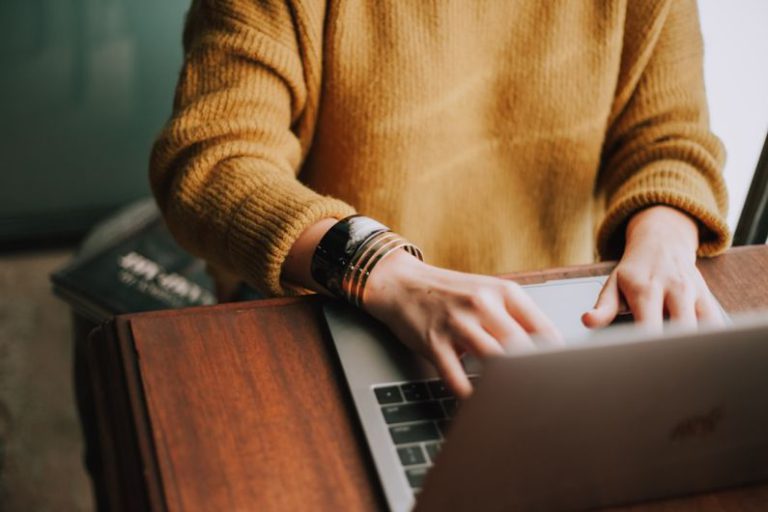 Filing Taxes - person using laptop computer