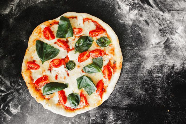 Homemade Pizza - pizza with green leaf vegetable