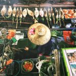 Southeast Asia Food - person wearing Asian conical hat