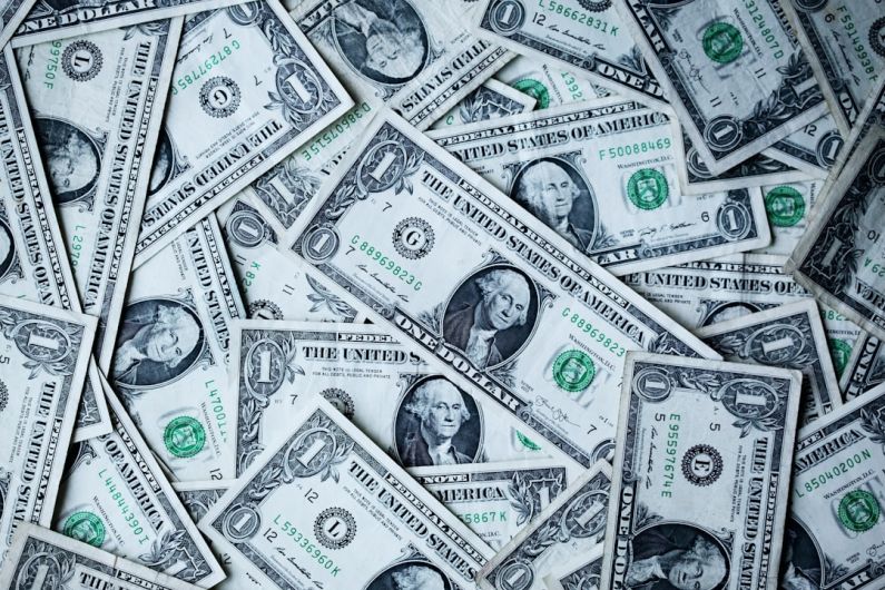 Salary Negotiation - 1 U.S.A dollar banknotes